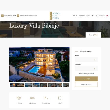 Izrada web stranice za turističke agencije