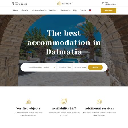 Izrada web stranice za turističke agencije