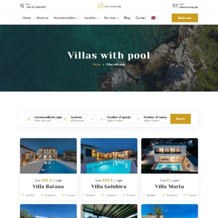 Izrada web stranice za turističke agencije
