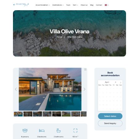 Izrada web stranice za turističke agencije