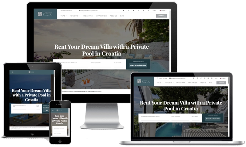 Moderna i funkcionalna web stranica